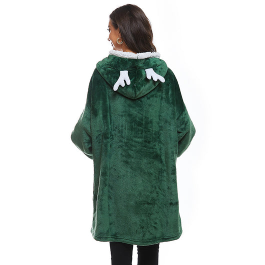 Suéter Manta Navideña con Astas - Comodidad Casual Perfecta - Image 13