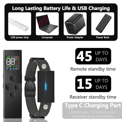 Silenciador de Ladridos con Pantalla Digital - Entrenador Ultrasónico para Perros - Image 8