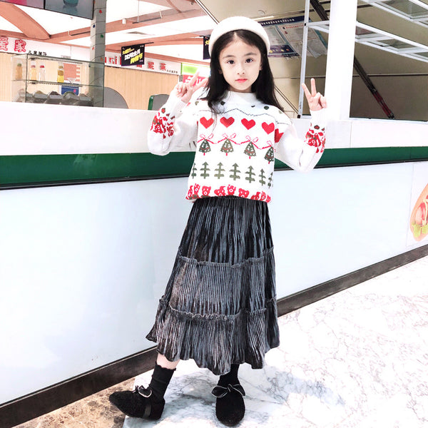 Falda de Terciopelo para Niñas - Elegancia y Comodidad