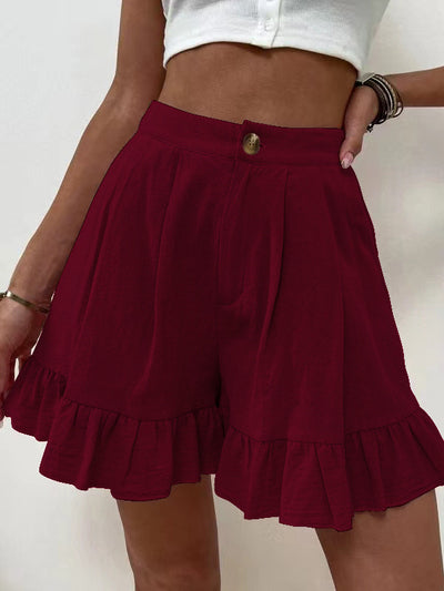 Shorts Talle Alto para Mujer Estilo Europeo y Americano - Image 18