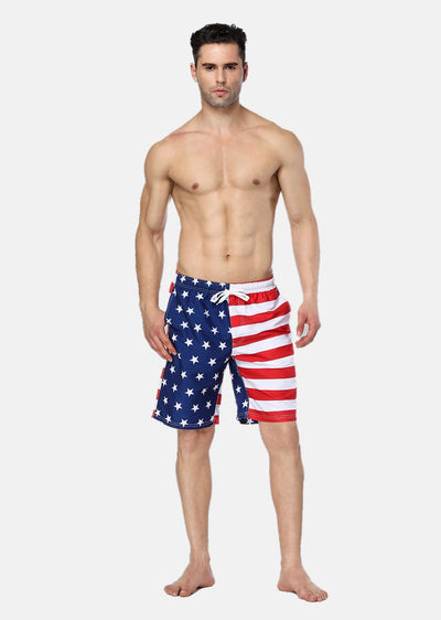 Pantalones de Playa Asimétricos Estampados con Diseño Moderno - Image 6