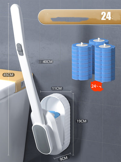 Cepillo de Baño Desechable con Mango Largo y Montaje en Pared - Image 15