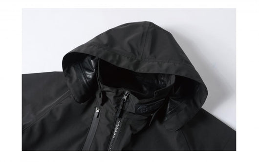Chaqueta Impermeable Sellada para Hombre con Capucha - Abrigo de Trabajo Profesional - Image 4