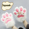 Guantes de Felpa Artesanales para Disfraz de Bestia - Garras Peludas Roleplay