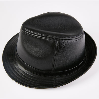 Gorro de Piel de Oveja Auténtica para Hombre - Estilo Retro Clásico - Image 12
