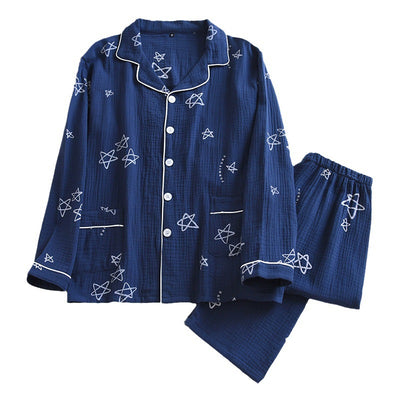 Pijama Hombre Doble Gasa Algodón Crepe - Image 5