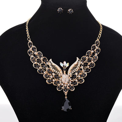 Conjunto de Collar con Dije de Gota de Agua - Image 13