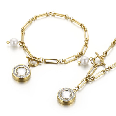 Dije Creativo de Acero Inoxidable Dorado Multicolor - Image 5