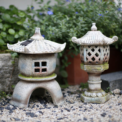 Luminaria Solar Decorativa Estilo Jardín Chino - Image 3