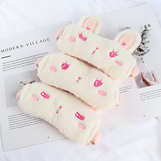 Antifaz Suave con Diseño de Conejito y Corazón - Máscara para Dormir Adorable - Image 7