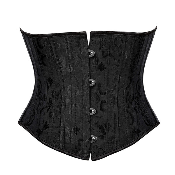 Corsé de Acero Jacquard con Estructura Reforzada