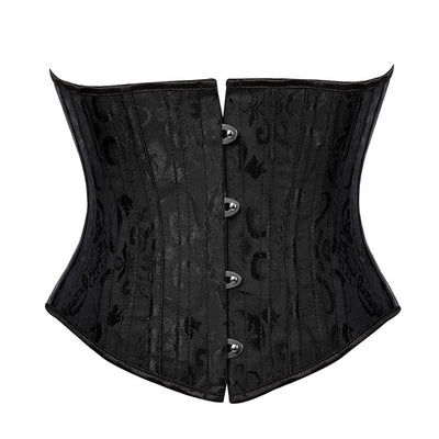 Corsé de Acero Jacquard con Estructura Reforzada
