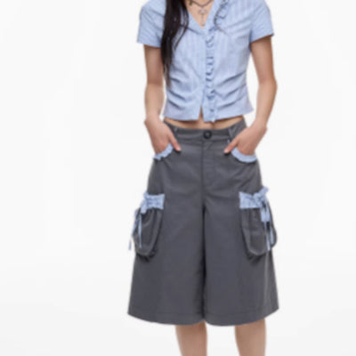 Pantalones Versátiles Desmontables con Dobladillo Acampanado - Image 3