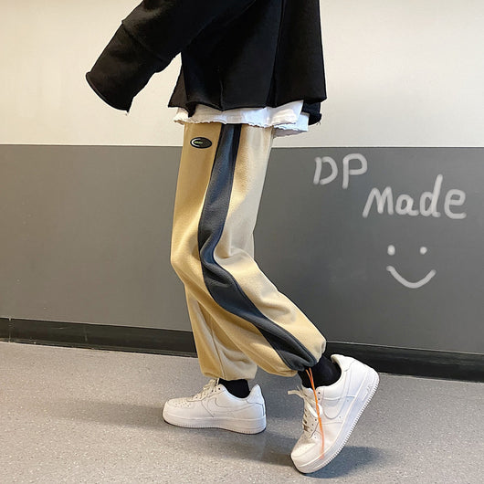 Pantalones Casuales de Terciopelo Cálido con Tirantes Acolchados - Image 10
