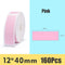 Pink 12x40mm