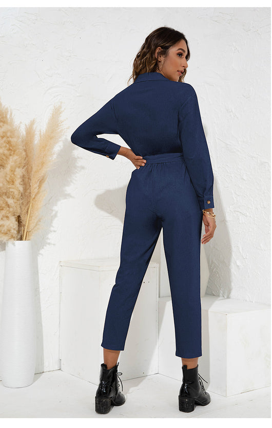 Pantalones Cropped Cintura Alta con Estilo Sofisticado - Image 6