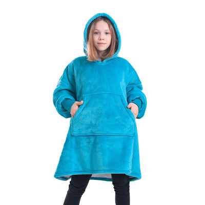 Sudadera con Capucha Mujer Doble Capa Franela Casual - Image 18