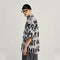 Camisa de Hombre a Rayas Estampada