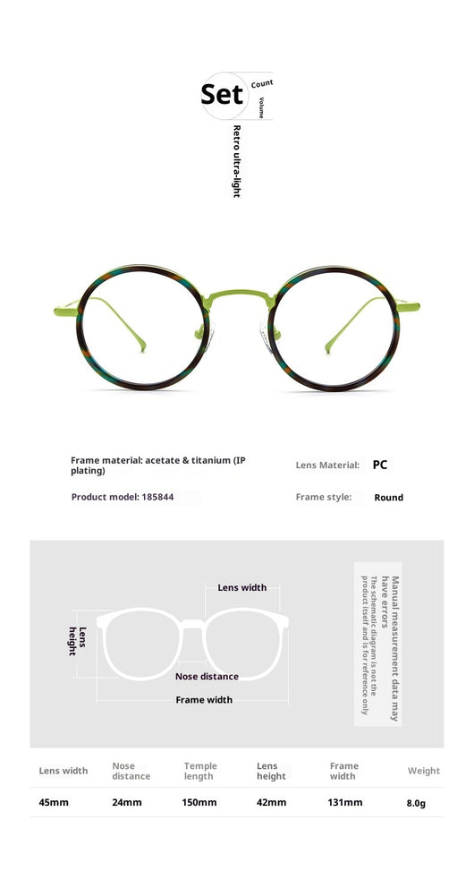 Gafas Harajuku con Protección Azul y Graduación para Miopía - Image 12