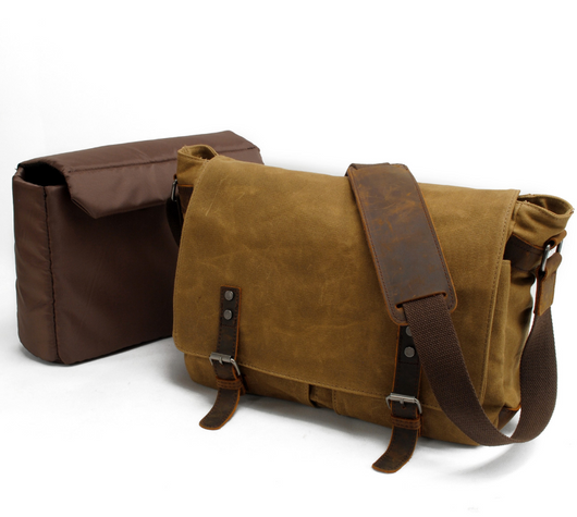 Bolsa de Lona para Hombre con Correa de Hombro - Image 5
