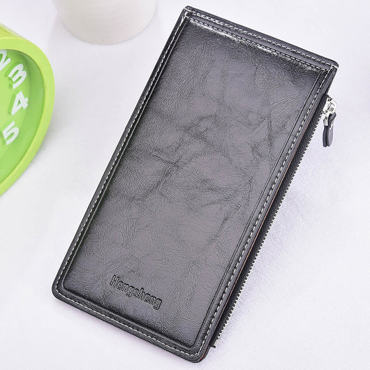 Cartera Portacédulas de Cuero Oil Wax para Mujer - Image 17