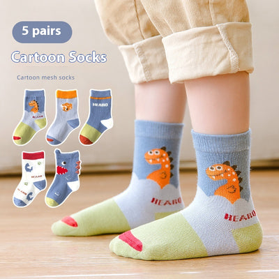 Calcetines de Algodón para Niño con Dinosaurios - Otoño/Invierno - Image 4