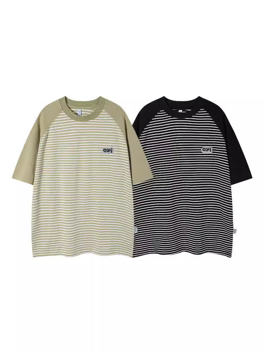 Playera de Rayas con Combinación de Colores para Hombre - Image 12