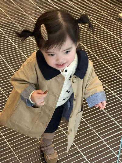 Gabardina Infantil para Niñas - Abrigo Primavera y Otoño - Image 7