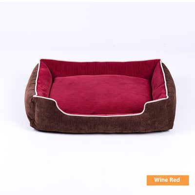 Cama de Terciopelo para Mascotas - Casa Cómoda para Perros y Gatos - Image 6