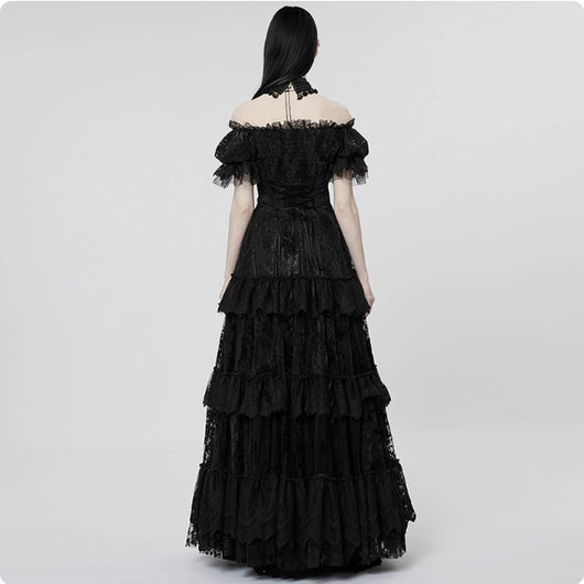 Vestido Maxi de Encaje Texturizado Victoria - Image 11