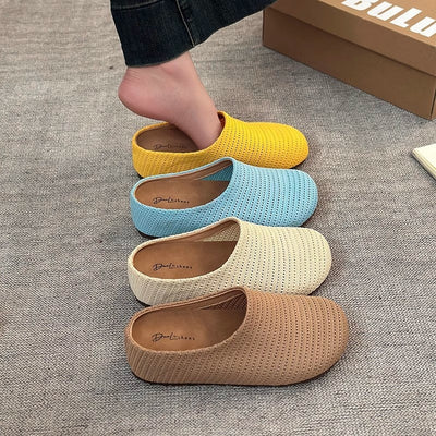 Pantuflas Baotou Cómodas Antideslizantes para Mujer - Image 3