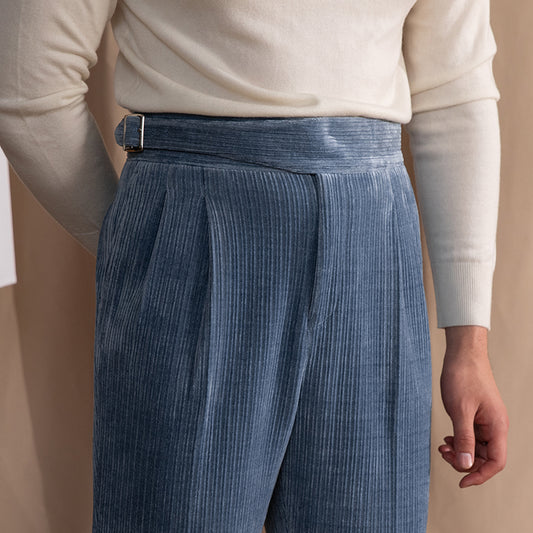 Pantalones Casuales de Chenilla Velvet con Calidez Premium - Image 2