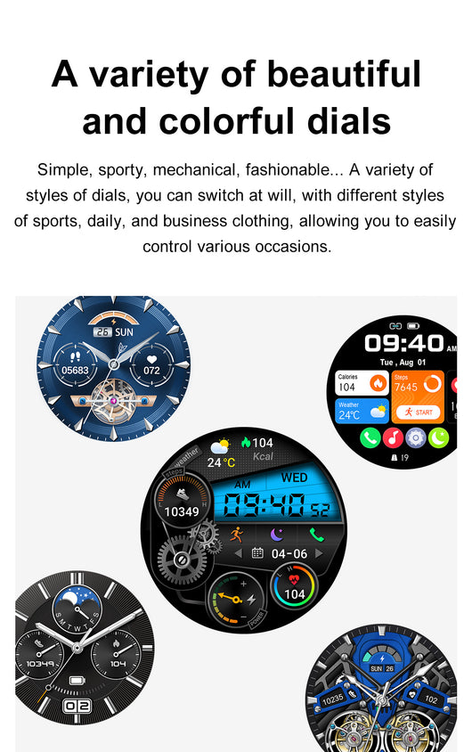 Reloj Inteligente Bluetooth con Llamadas para Hombres - Image 16