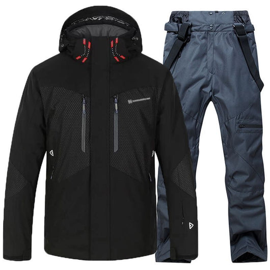 Traje de Esquí Impermeable Acolchado para Hombre