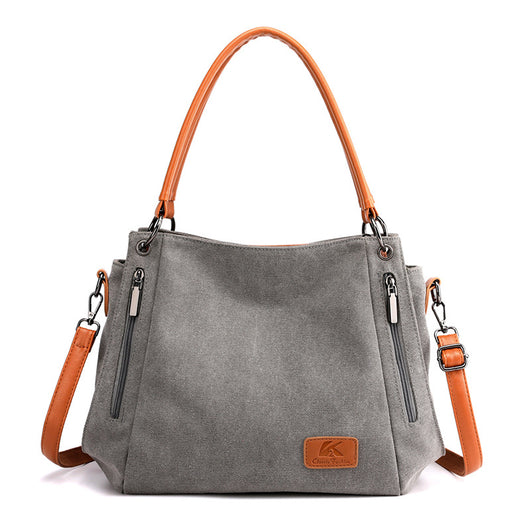 Bolsa de Lona Retro para Mujer - Bolso Grande Estilo Literatura y Arte - Image 9