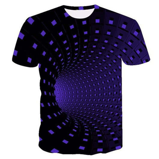 Playera con Estampado 3D Swirl - Image 4