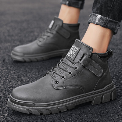 Botas Militares Altas Estilo Británico para Hombre - Image 18