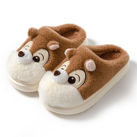 Pantuflas Cálidas con Diseño de Ardilla para el Hogar - Image 5