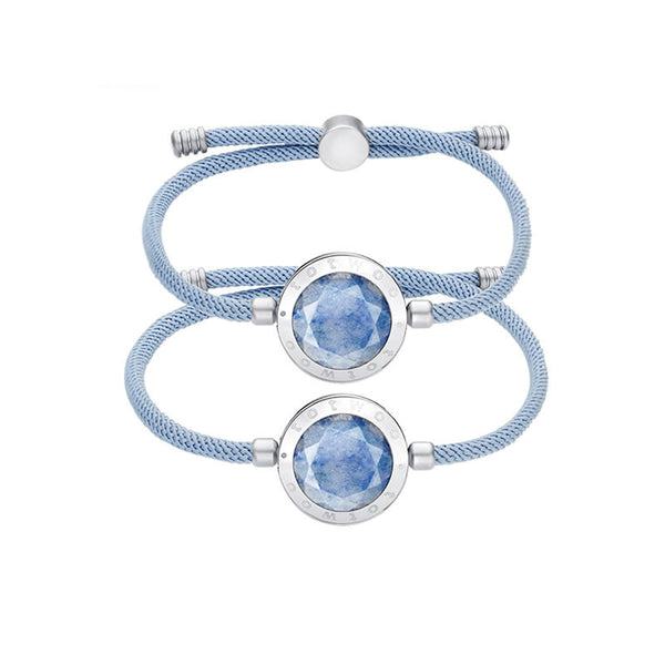 Pulseras Conectadas para Parejas de Larga Distancia - Totwoo Blue Lovers - Image 4