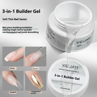 Gel Base Constructor Blanco para Uñas - Refuerzo y Modelado Profesional - Image 19