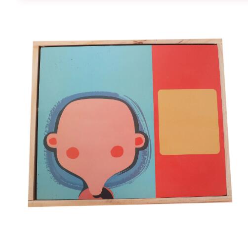 Juego Magnético Montessori con Caja Puzzle de Madera y Dibujos Educativos - Image 5