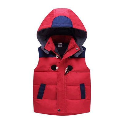 Chaleco Acolchado con Capucha para Niños y Niñas - Uniforme Jardín Infantil - Image 4