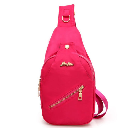Bolsa Mensajera Nylon Impermeable para Mujer - Image 7