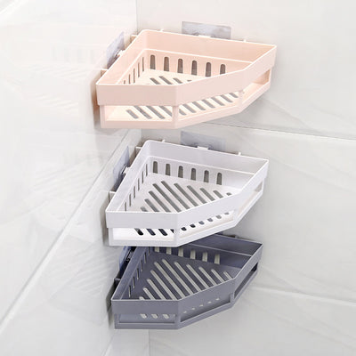 Gabinete de Almacenamiento Esquinero sin Huella para Baño y Cocina - Image 2