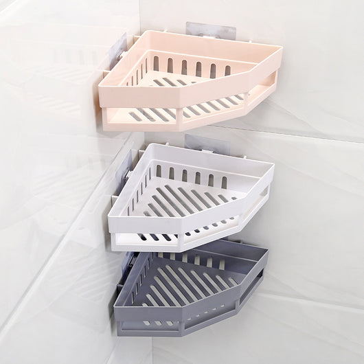 Gabinete de Almacenamiento Esquinero sin Huella para Baño y Cocina - Image 2