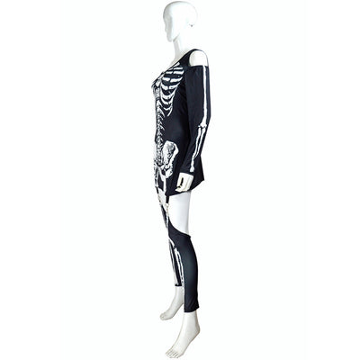 Disfraz Sexy Halloween Calavera - Diseño Hombros Descubiertos - Image 11