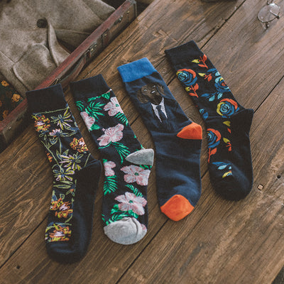 Calcetines Retro Británicos Premium - Caja de Regalo Creativa para Hombre - Image 12