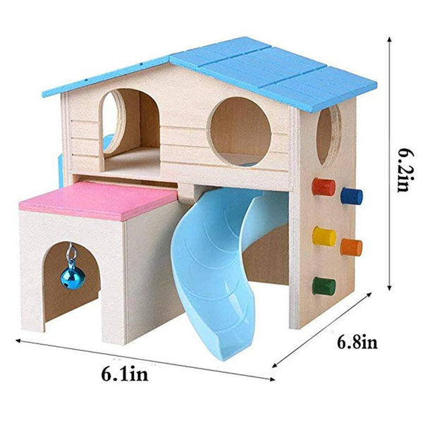 Kit Básico de Accesorios DIY para Jaula de Hámster