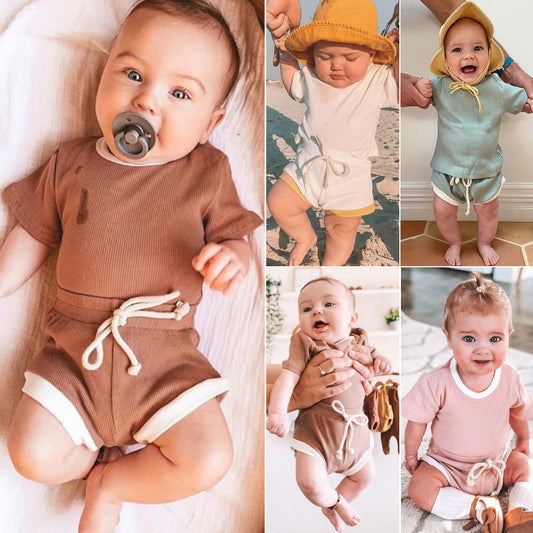 Conjunto de dos piezas para bebés y niños pequeños