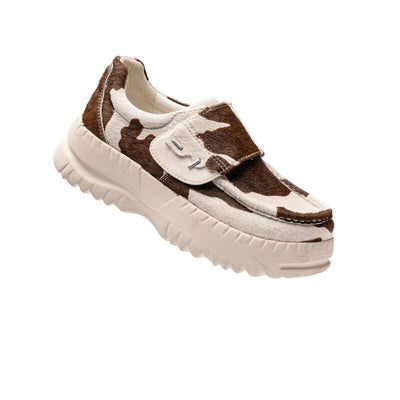 Tenis Deportivos Elevadores con Suela Gruesa Estilo Vaca - Image 4